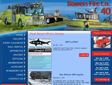 Tablet Screenshot of bowersfire.com